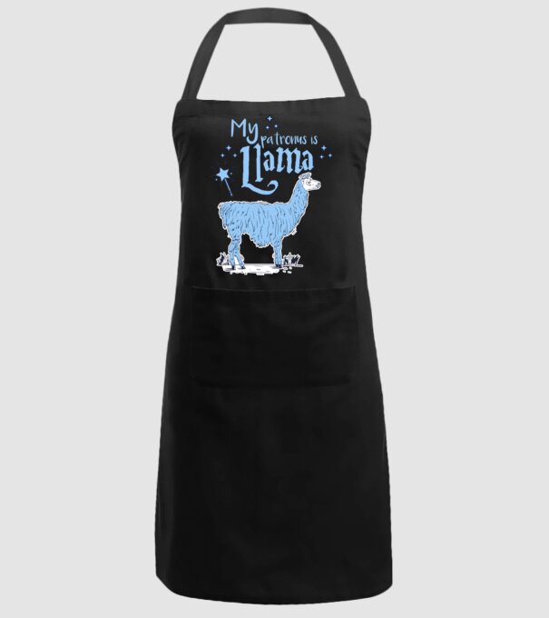 My patronus is Llama model negru pe tricou