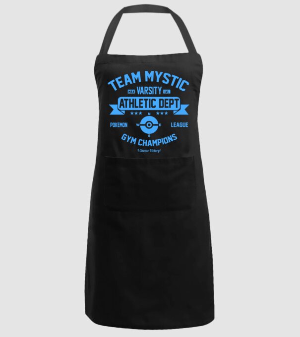 Mystic champions model negru pe tricou