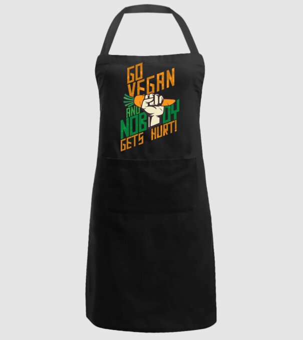 nobody get hurt vegan model negru pe tricou