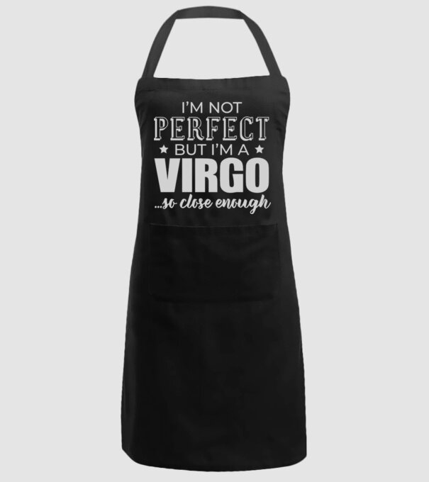 Not perfect, but VIRGO model negru pe tricou