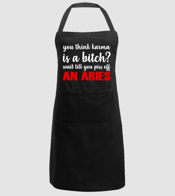 Piss of an ARIES model negru pe tricou
