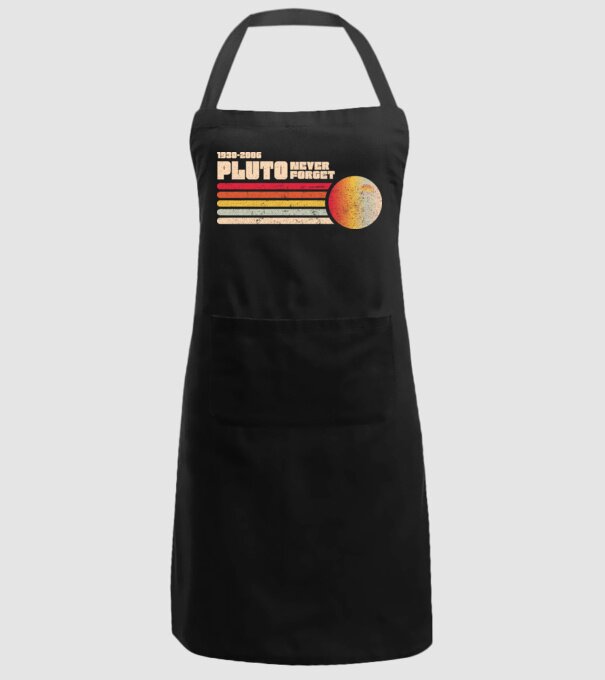 pluto model negru pe tricou