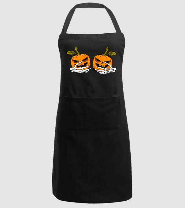 Pumpkin titts model negru pe tricou