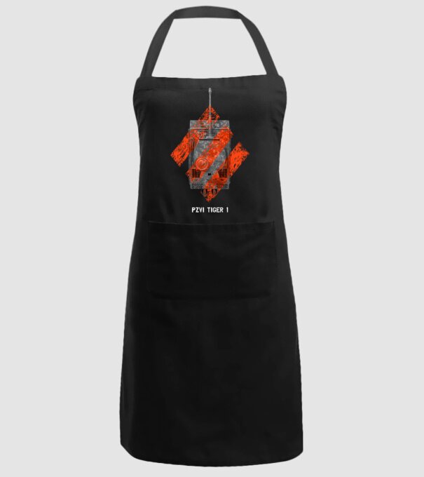 PZVI Tiger 1 heavy wot class model negru pe tricou