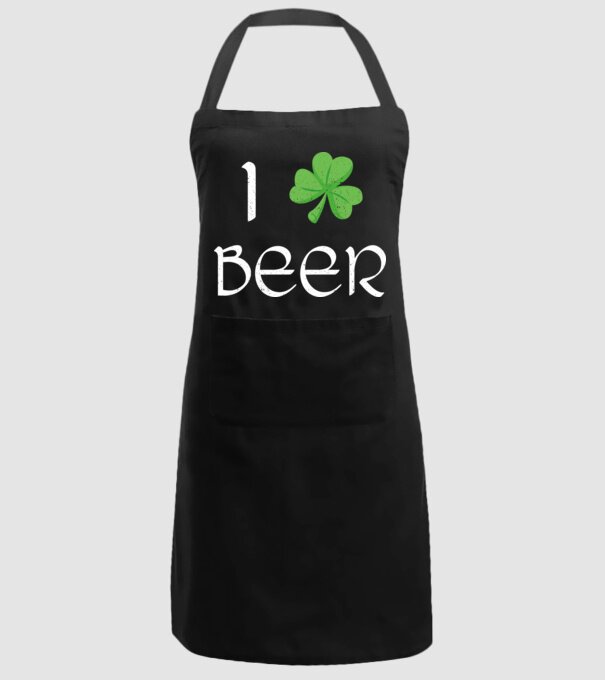 Shamrock beer model negru pe tricou