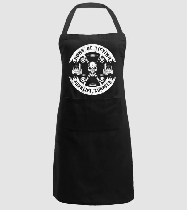SONS OF LIFTING model negru pe tricou