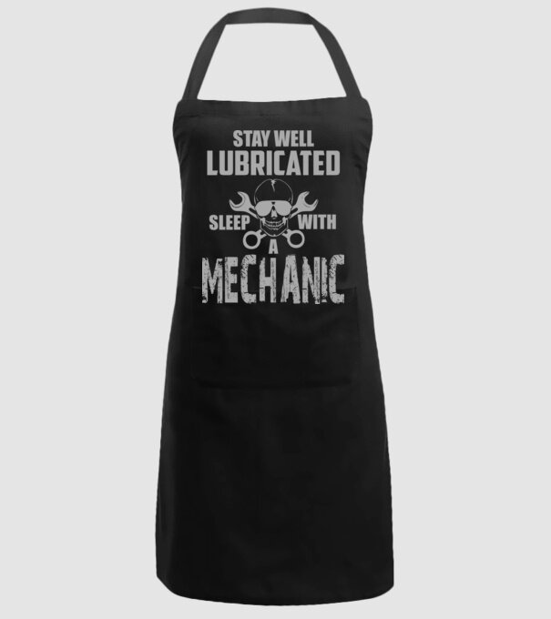 Stay well lubricated model negru pe tricou