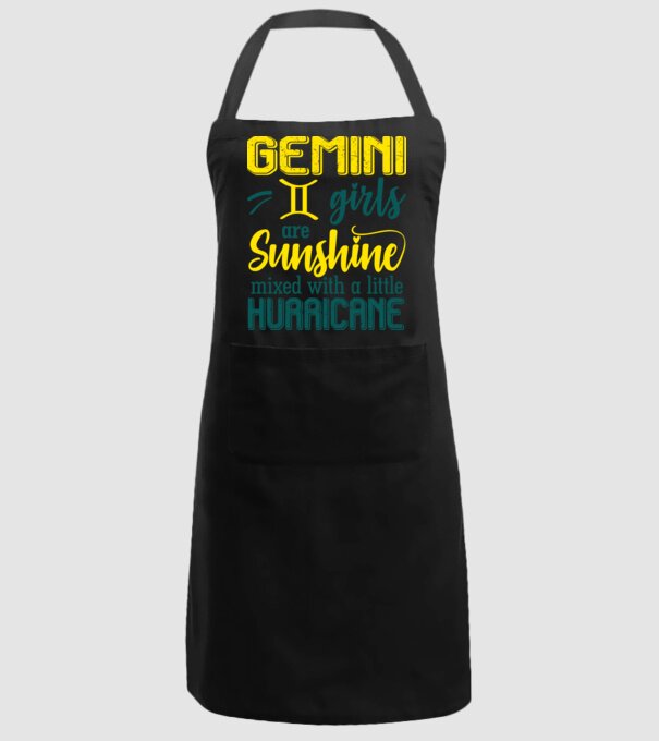 Sunshine with Hurricane GEMINI model negru pe tricou