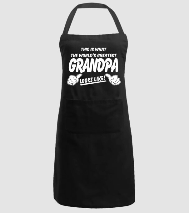 This is what the worlds greatest grandpa model negru pe tricou