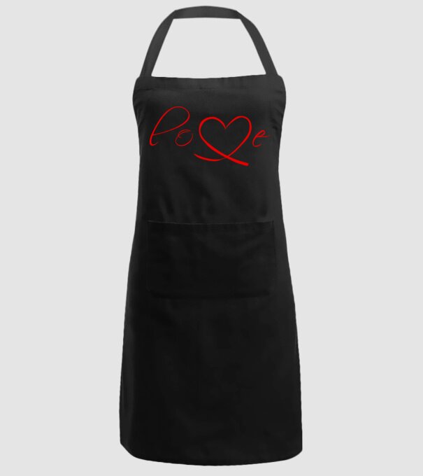 Love Valentines day model negru pe tricou