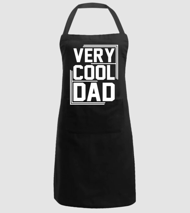 Very Cool Dad model negru pe tricou