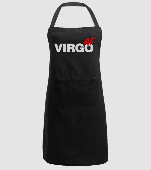 VIRGO as fuck model negru pe tricou