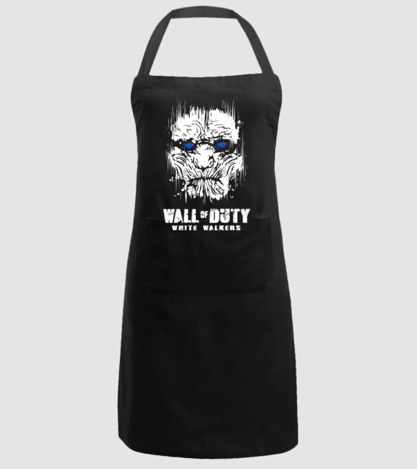 Wall Of Duty model negru pe tricou