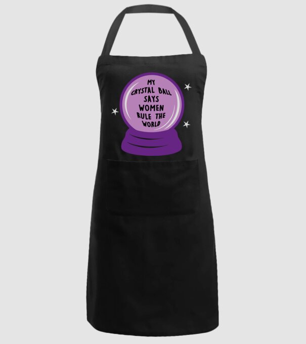 Women rule the world model negru pe tricou