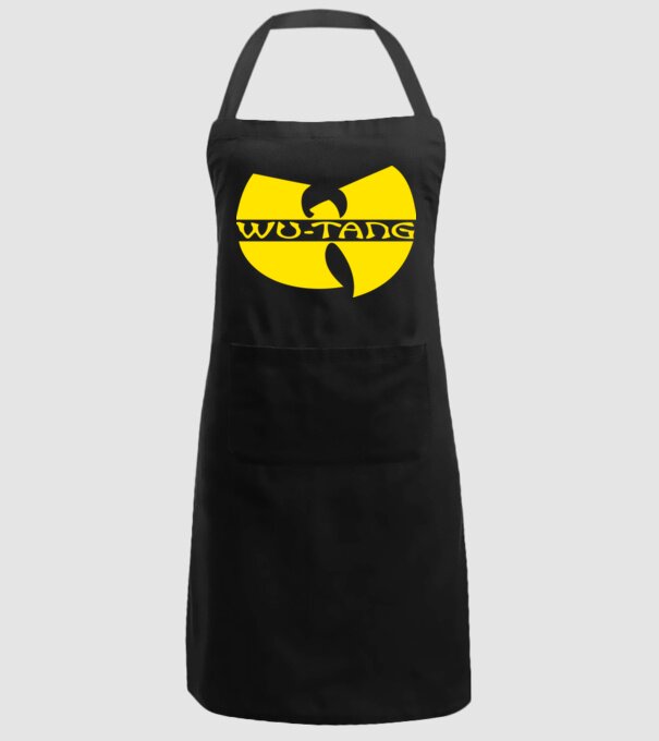 wu tang logo model negru pe tricou