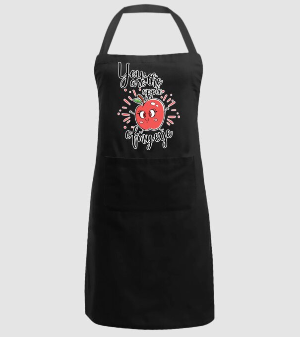 You drive me bananas you are the apple of my eye model negru pe tricou