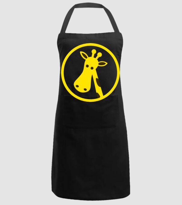 Girafă model negru pe tricou