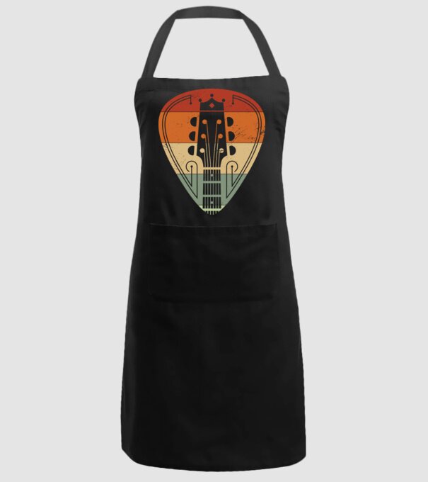 acoustic guitarist model negru pe tricou