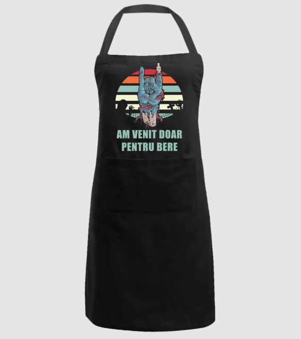 Am venit doar pentru bere model negru pe tricou