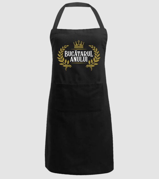 Anului Bucătarul model negru pe tricou