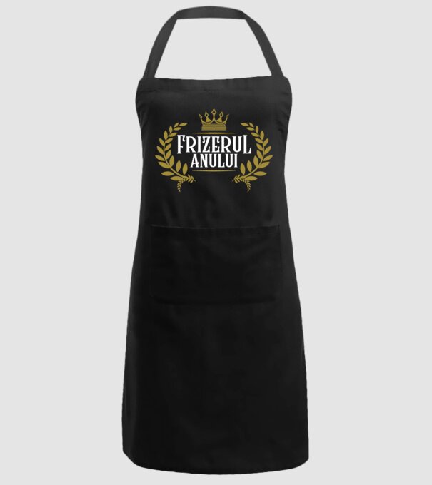 Anului Frizerul model negru pe tricou