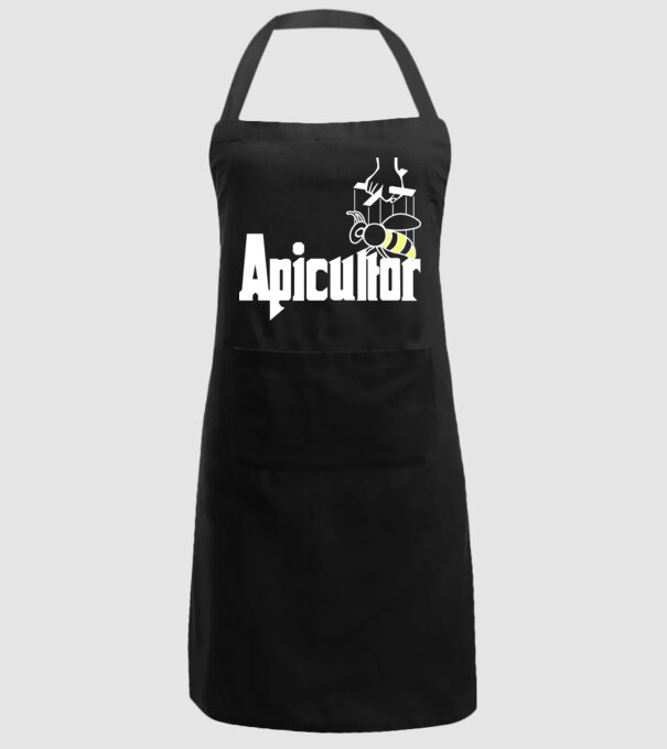 apicultor model negru pe tricou