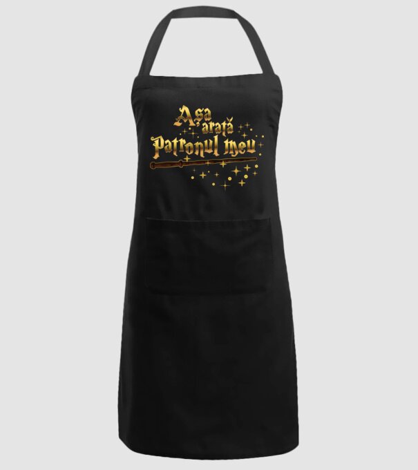 Așa arată patronul meu model negru pe tricou