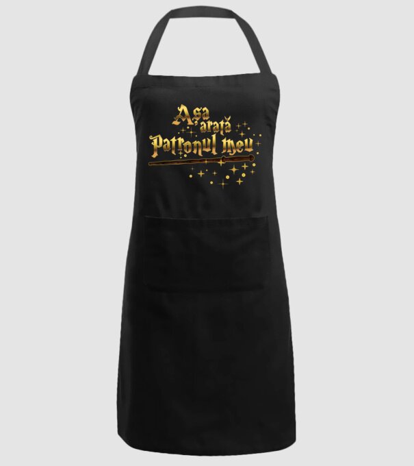 Așa arată patronul meu model negru pe tricou