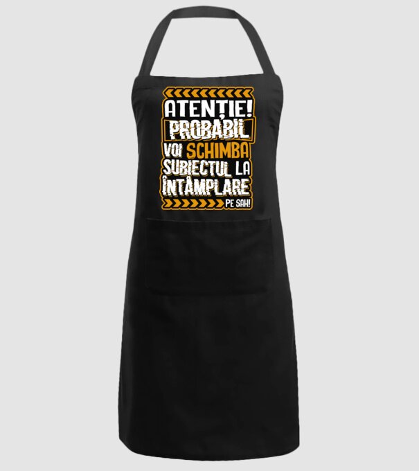 Atenție, probabil voi schimba subiectul la întâmplare pe șah model negru pe tricou
