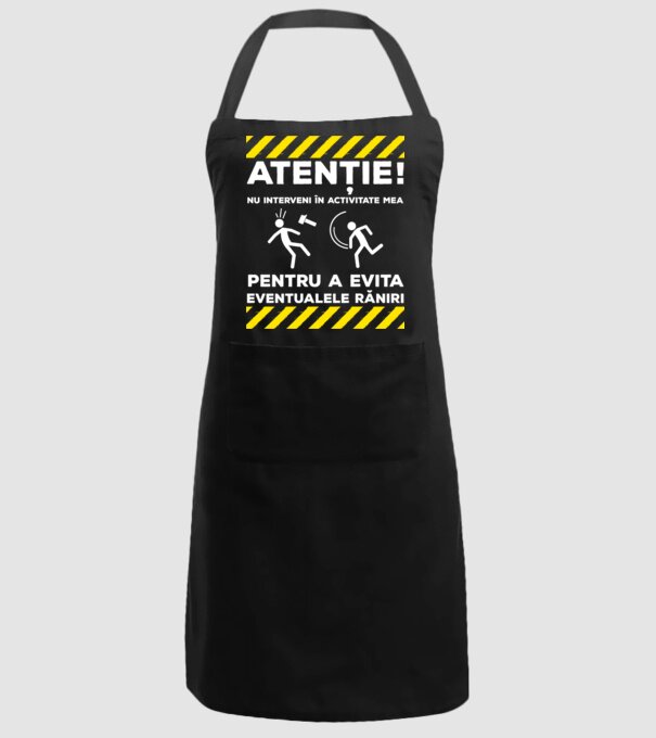 atenție! nu interveni în activitatea mea pentru a evita eventualele răniri model negru pe tricou