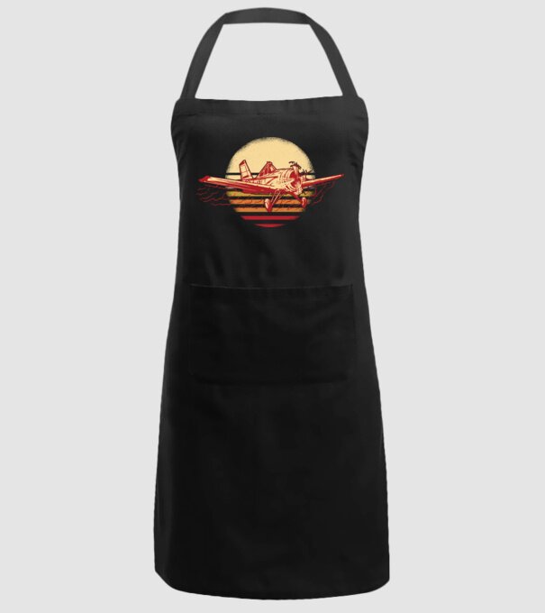 Avioane model negru pe tricou
