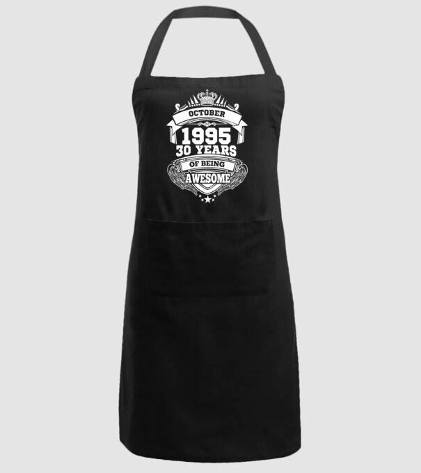Awesome being of october 1995 model negru pe tricou