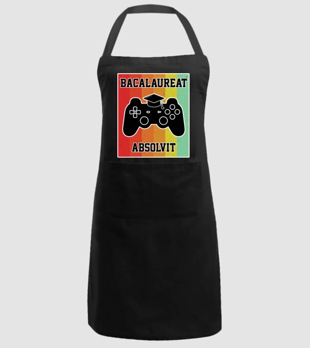 bacalaureat absolvit model negru pe tricou