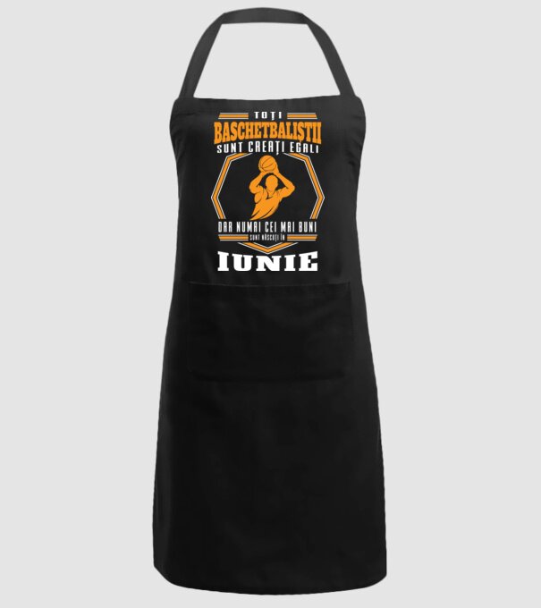 Toți baschetbaliștii sunt creați egali, dar numai cei mai buni sunt născuți în iunie model negru pe tricou
