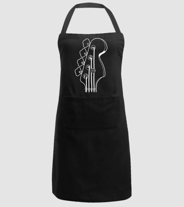 bass model negru pe tricou