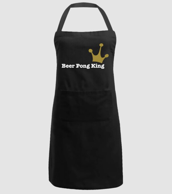 Beerpong model negru pe tricou
