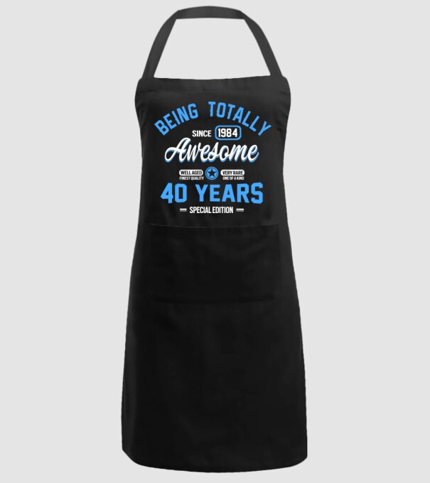 Being totally awesome 40 model negru pe tricou