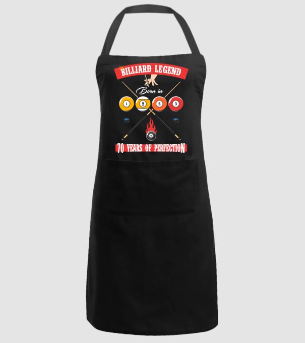 Billiard legend born in 1953 model negru pe tricou