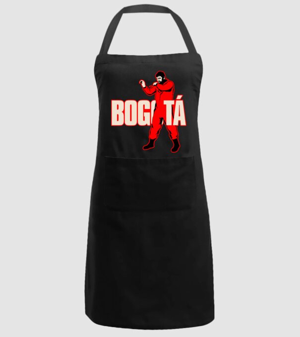 bogota la casa de papel model negru pe tricou