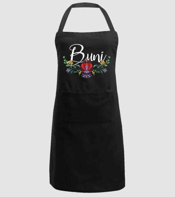 Buni model negru pe tricou