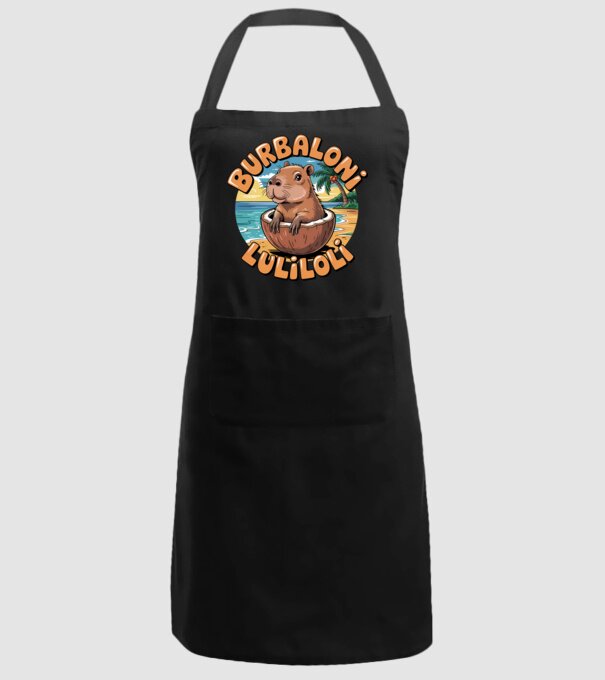Burbaloni Luliloli model negru pe tricou