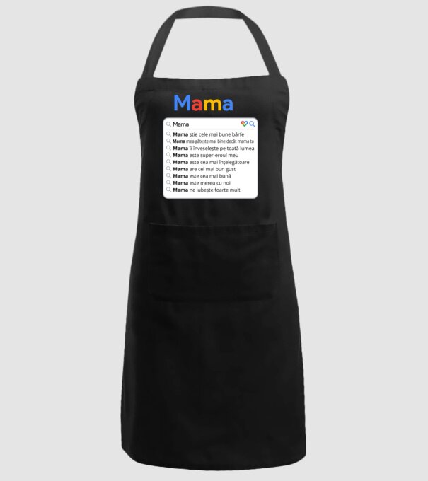 căutare Google Mama model negru pe tricou