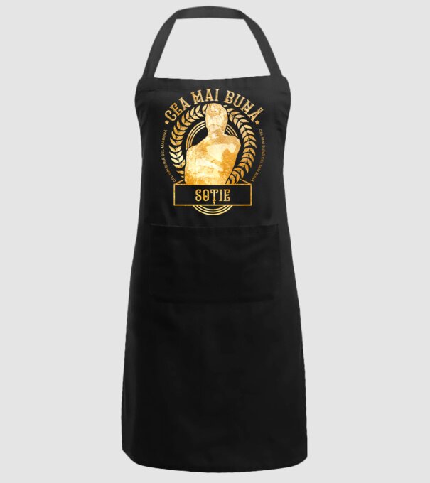 Cea mai bună soție model negru pe tricou