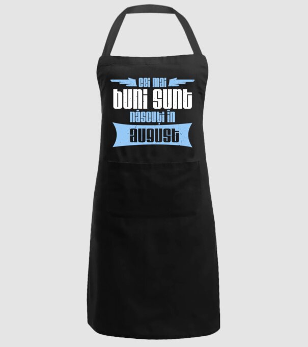 Cei mai buni sunt născuți în august model negru pe tricou