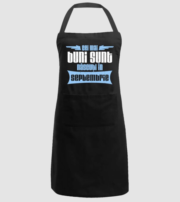 Cei mai buni sunt născuți în septembrie model negru pe tricou