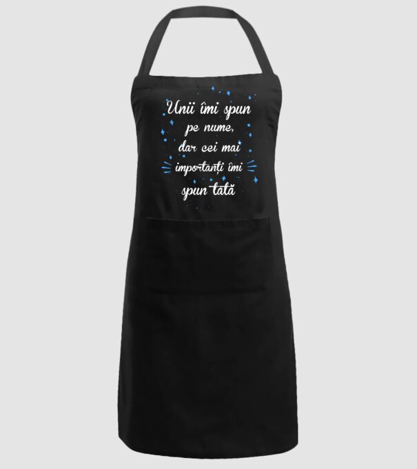 Unii îmi spun pe nume, dar cei mai importanți îmi spun tată model negru pe tricou