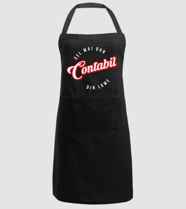Cel mai bun CONTABIL din lume model negru pe tricou