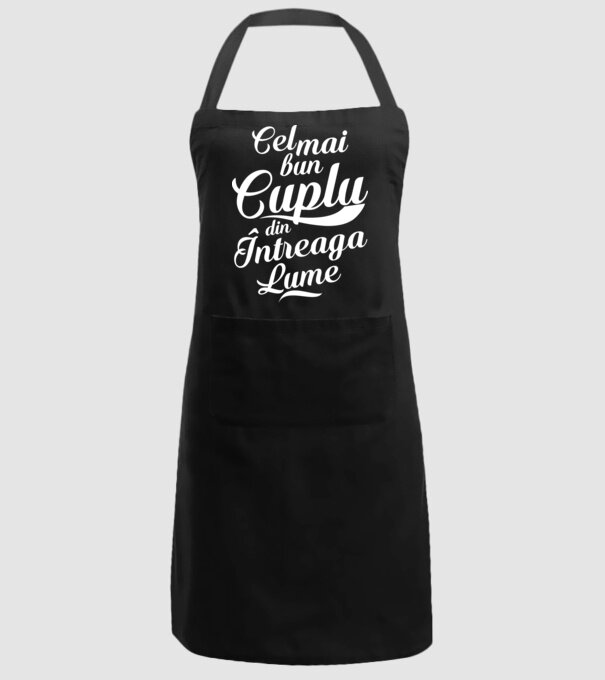 Cel mai bun cuplu din întreaga lume model negru pe tricou