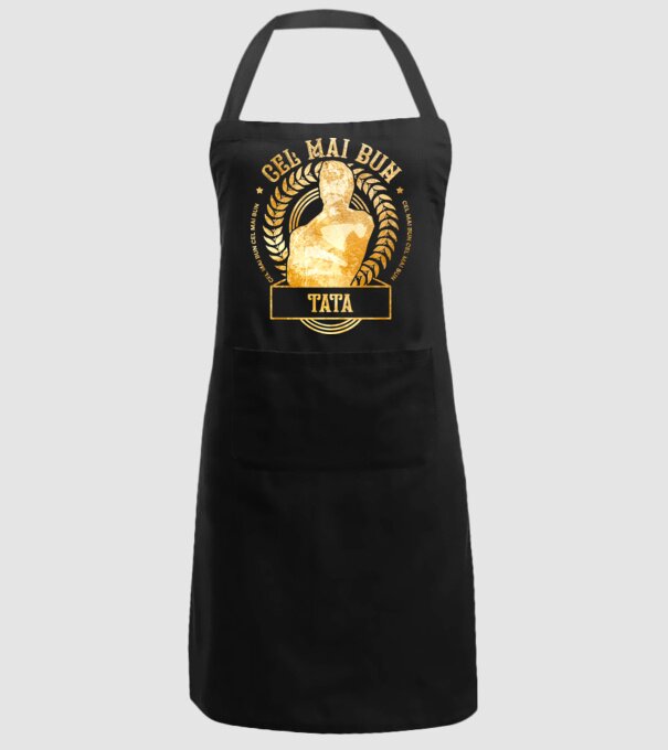 Cel mai bun tată model negru pe tricou