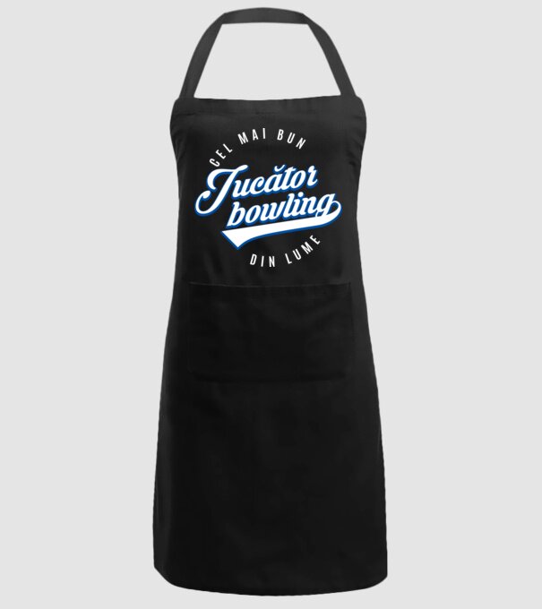 cel mai bun jucător bowling din lume model negru pe tricou